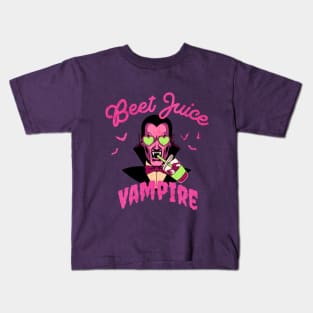 Beet Juice Vampire Halloween Kids T-Shirt